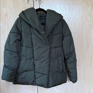 Lucky Brand Olive Puffer Jacket